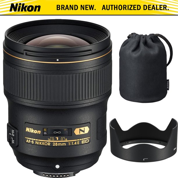 Nikon Af S Nikkor 28mm F 1 4e Ed Fx Full Frame Lens 069 Renewed Walmart Com Walmart Com