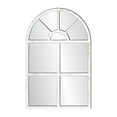 thumbnail image 1 of Siruishop Arched Window Mirror Convenient Entry Mirror for Kitchen Bedroom Living Room White, 1 of 8