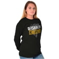 thumbnail image 4 of Officially Retired Fishermen Pun Long Sleeve TShirt Men Women Brisco Brands S, 4 of 6