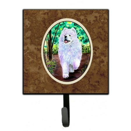 

Carolines Treasures SS8458SH4 Samoyed Leash or Key Holder 7Hx4.25W multicolor