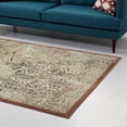 thumbnail image 7 of Industrial Country Cottage Farm Beach House Living Lounge Room Area Rug Runner Floor Carpet, Fabric, Brown Tan, 7 of 7