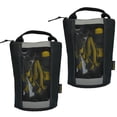 thumbnail image 3 of Small Tool Storage Bag Oxford Maintenance See Through Zippered Electrician's Handy-Carrying Tool Pouches Bag (Grey 2 pack), 3 of 7