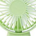 thumbnail image 3 of Ventilador pequeño de escritorio de doble aspa, mini ventilador USB plegable de escritorio de 2 cabezales para oficina de estudiantes, 116 de escritorio, verde, 3 of 5