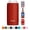 Burnt Red, variant on DUALIE 3 in 1 Insulated Can Cooler - Universal Size for 12 oz Cans, Slim Cans, and Bottles - Black