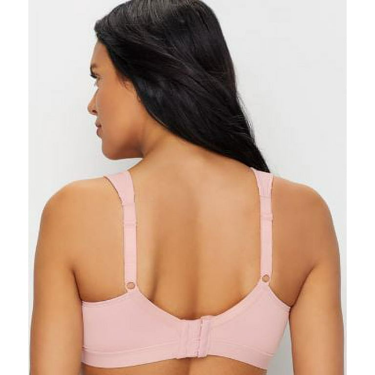 Playtex 18 Hour 4159 Active Breathable Comfort Wirefree Bra Gentle Peach  36D Women's 