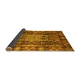 thumbnail image 2 of Ahgly Company Indoor Rectangle Abstract Yellow Modern Area Rugs, 2' x 4', 2 of 4