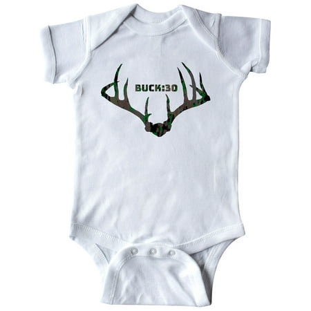 

Inktastic Buck:30 in Camo Gift Baby Boy or Baby Girl Bodysuit