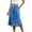 Blue, variant on YUEJUIR Skirts for Women Trendy Summer Boho Skirts for Women Trendy Summer Flowy Floral Midi Skirts with Pockets Lightweight Drawstring High Waisted Skirts A Line Skirt Boho Skirt (Purple,M)