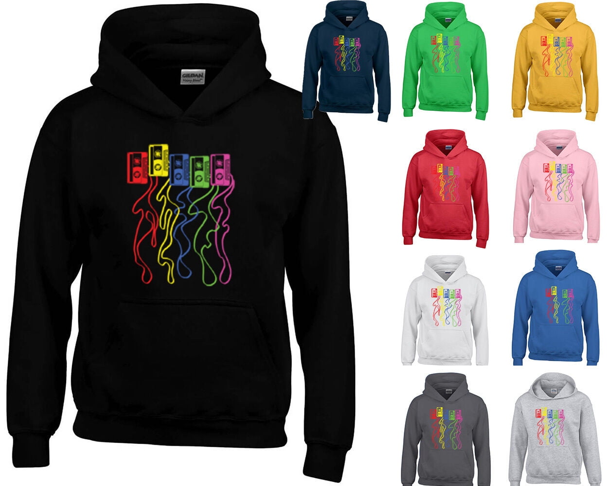 colorful sweatshirt trendy