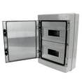 thumbnail image 1 of Waterproof Distribution Box, ABS+PC Moisture Prevention Transparent Lid Distributions Boxes  for Outdoor, 1 of 7