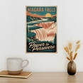 thumbnail image 3 of Inspirational Vintage Retro Wall Art Niagara Falls Tourism Motivational Travel Poster Decor for Office Study Home Canvas Poster, 3 of 8