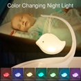 thumbnail image 3 of Máquina de sonido para bebés, máquina de ruido blanco para dormir bebés, niños y adultos, luz nocturna portátil ajustable de 5 colores, chupete USB Bluetooth con cancelación de rui, 3 of 4