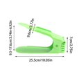 thumbnail image 3 of HaoXun 3-Gear Adjustable Double Layer Shoe Rack - Space Saving Shoe Organizer for Home Dormitory Closet Wardrobe, 3 of 4