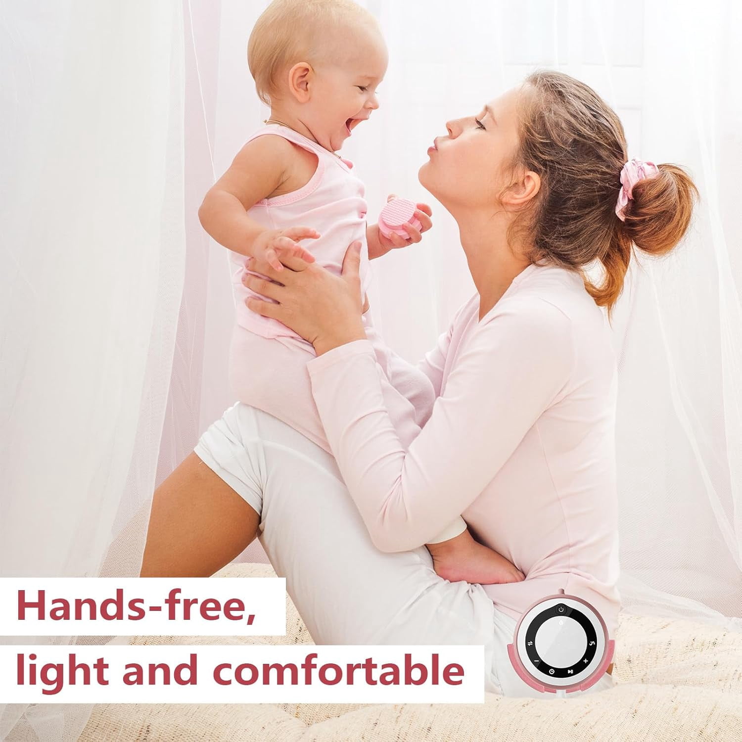 Pump Holster Case for Momcozy V1 Pro, Hands-Free Portable Breast Pump Holder, Lightweight Secure Design for Comfortable On-The-Go Use, Prevents Slipping and Discomfort