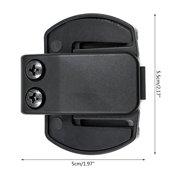 Milue For V4 V6 Bluetooth-compatible Intercom Clamp Helmet Headset Motorcycle Bracket