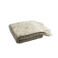 thumbnail image 3 of SAFAVIEH Peppin Metallic Geometric Throw, 70" x 50", Natural/Gold, 3 of 4