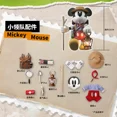 thumbnail image 3 of Disney Mickey Ego Classic Retro Pink Mobile 200% Mickey Mouse Elevator Figura de anime Kawaii Mickey Figurita de PVC Colección Regalos, 3 of 5