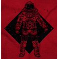 thumbnail image 2 of Astronaut Space Celestial Spirit Womens Fitted Plus Size Graphic Tee Brisco Brands 3X, 2 of 4