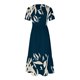 thumbnail image 4 of Vestido de Suéter para Mujeres Cuello U de Punto con Encaje Vestido de Temperamento de Moda, Vestido Cálido de Invierno de Poliéster para Diario, Fiesta Y Caso de Exposición, 4 of 4