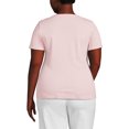 thumbnail image 2 of Lands' End Women's Plus Size Cotton Rib T-shirt, 2 of 3