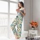 thumbnail image 5 of Balery Fathers day Pantalones de pijama para mujer, pijamas ultraligeros, pantalones de estar por casa-Large, 5 of 6
