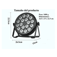 thumbnail image 2 of "2pcs 340w Cañon De Led Rgbw Par Dmx512 Iluminación De Fiesta Lab.G Negro", 2 of 5