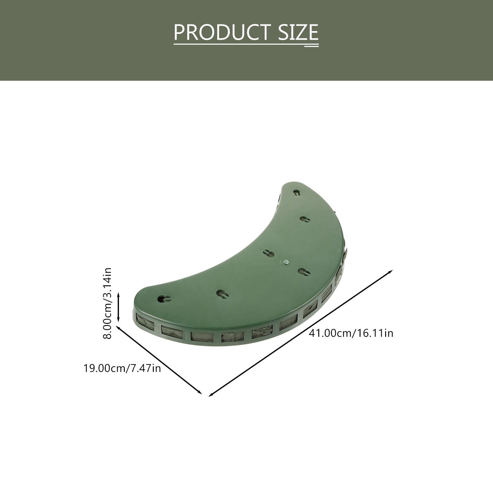 FRCOLOR Flower Sponge Blocks Kit Floral Foam Blocks Green Plastic 2Pcs for Wedding Car Supplies