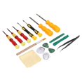 thumbnail image 4 of 17Pcs for Switch Repair Tool Screwdriver Pry Suction Cup Cleaning Brush Joystick Repair Kit for 3DS 2DS, 4 of 5