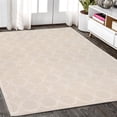 thumbnail image 5 of Pasargad Home Edgy 10' x 14' Hand-Tufted Silk and Wool Ivory Rug, For Indoor Space and all Age of Group, 5 of 5