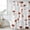 Brown, variant on Teal Mushroom Shower Curtain, Waterproof Shower Curtains for Bathroom, Vintage Botanical Autumn Farmhouse Washable Fabric Bathtub Curtain Set Bath Decor with 12 Hooks Standard 72"x72"