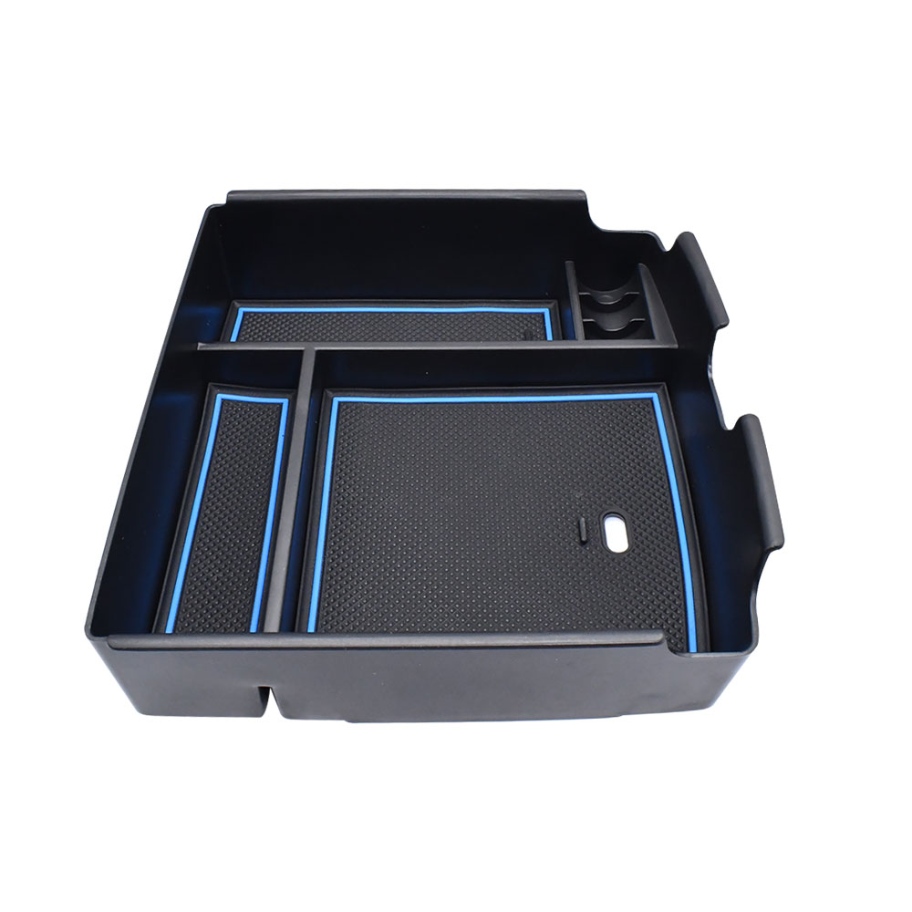 JJMY Car Center Armrest Storage Tray Organizer Box Anti-slip For 2022-2025 KIA Carnival , 1 Pack