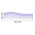 thumbnail image 4 of Vocoste Wide Tooth Hair Comb All Purpose Detangling Plastic Purple 7.09"x1.97", 4 of 6