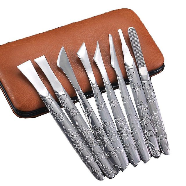 Exfoliating Knife Pedicure Tool,professional Nail Knife Tool, Foot File Pedicure Set