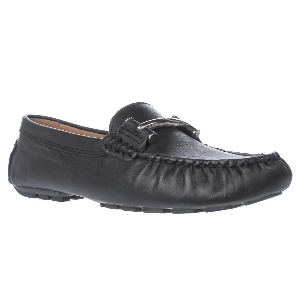 ralph lauren women's loafers black