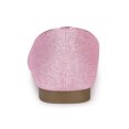 thumbnail image 4 of Zapatos Sin Cordones Ballet Brillantina Dedo Del Pie Puntiagudo Purpurina Para Mujer Rosa 37, 4 of 6