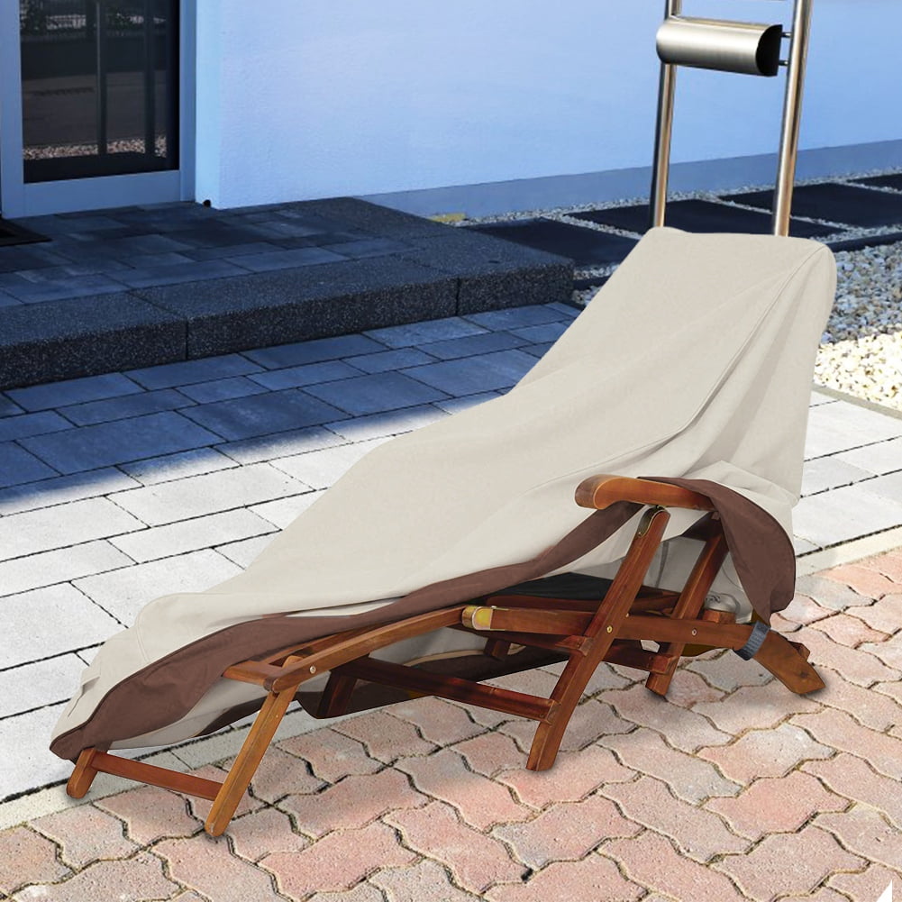 YLSHRF Waterproof Patio Lounge Chair Cover Heavy Duty Outdoor Chaise