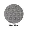 thumbnail image 1 of VONKY Machine Washable Non-slips Shower Mat For Safe And Durable Shower Rinse The Mat And Put Up It To Air Dry PVC grey 30cm*30cm 1 grey,1 66cm*66cm, 1 of 6
