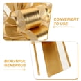 thumbnail image 3 of Houderco 10Pcs Golden Florist Ribbon Pull Bows For Event Planners Wedding And Christmas 11.8x7.9x3.9in, 3 of 8