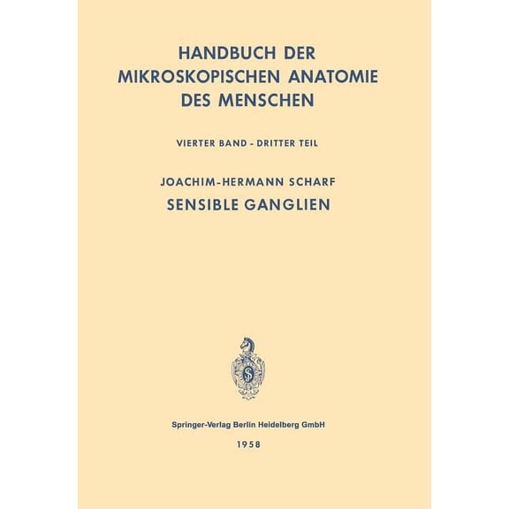 Nervensystem: Sensible Ganglien, (Paperback)