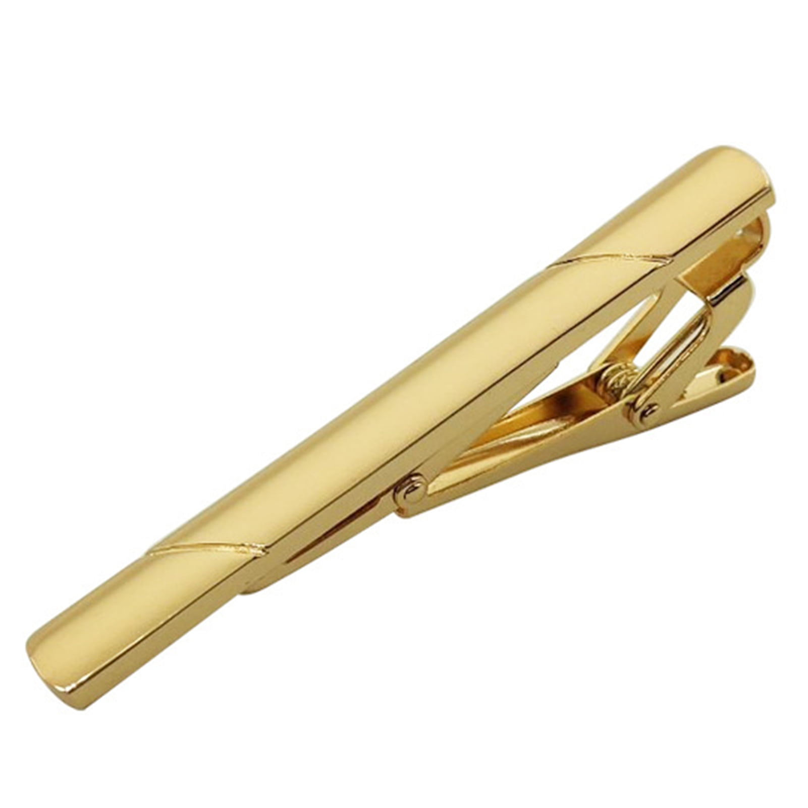 Gecheer Tie Clip Men's Highend Fashion Business Wedding Simple Collar