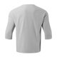 thumbnail image 2 of Camisa De Botones Para Hombre Camisa de botones de manga larga a cuadros para hombre, Top de cuello levantado sin cuello de Color sólido (Grey, L), 2 of 5