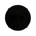 thumbnail image 3 of Nigella Black Granite Cross Legs Side Table, 3 of 8