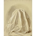 thumbnail image 3 of Andrea Carlo Lucchesi 15x18 Black Modern Framed Museum Art Print Titled - Draperies (C. 1877), 3 of 5