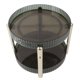 thumbnail image 5 of Double Layer Rotating Makeup Organizer Multifunctional Rotating Cosmetic Shelf for Home Translucent Green, 5 of 5