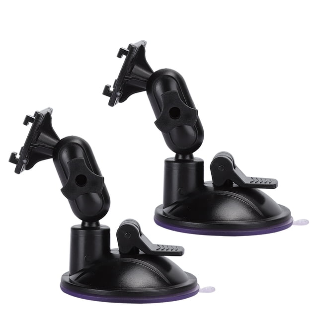 HD H3041 65mm 2Pcs Car GPS Navigator Driving Recorder Suction Cup Bracket Flexible Angle Adjustment, Strong Suction Power, High Low Temperature