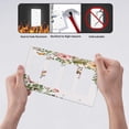 thumbnail image 5 of Bird Floral Green Leaves Hummingbird Quad Rocker Light Switch Plates Outlet Covers Decorative Electrical Wall Plate Receptacle Switchplate Decorate Plug Cover For Bathroom Kitchen 8 * 4.5 Inch, 5 of 5