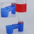 thumbnail image 4 of Bird Drinking Fountain Cage Parrot Pigeon Drinking Water Thickened Guide Trough Double-mouth, 4 of 8