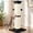 Black, variant on 33 Inch Nature Sisal Cat Scratching Post for Indoor Cats, Large Durable Cat Scratcher, Furniture Protector, Pink