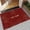 Red, variant on VOAVEKE Area Rugs for Bedroom Living Room, Soft Shag Carpet, Entry Polka Dots Silk Loop Small Fragrant Wind Foot Mat Doorway Entranceway Foot Cushion