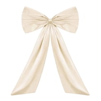 LYINGF 20-Inch Oversized Bow Decorations for Weddings and Christmas - Large 3D Bows for Tree Toppers, Birthday Wall Decor, and Festive Events, Statement Accent Pieces